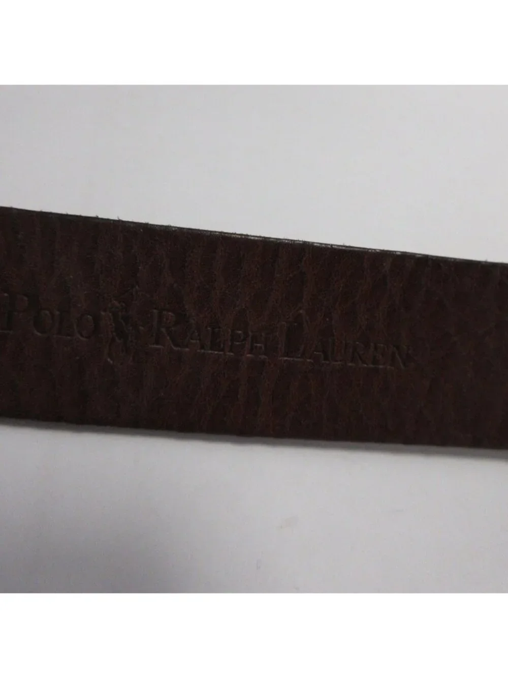 Polo Ralph Lauren Belt XL Leather Braided Double O Ring Pony Classic